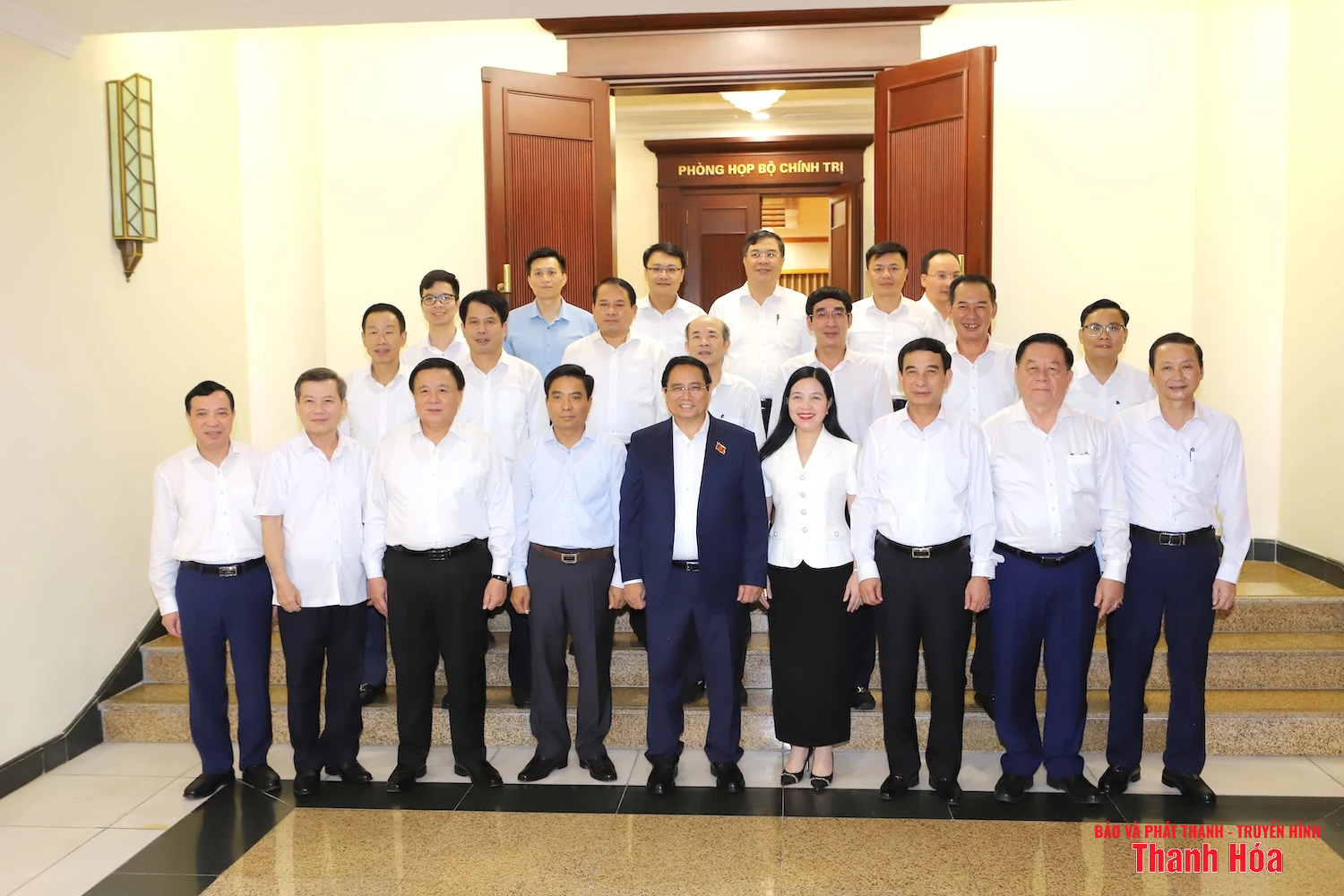 Thủ tướng Chính phủ Phạm Minh Chính chủ trì duyệt Đại hội đại biểu Đảng bộ tỉnh Thanh Hóa lần thứ XX, nhiệm kỳ 2025-2030