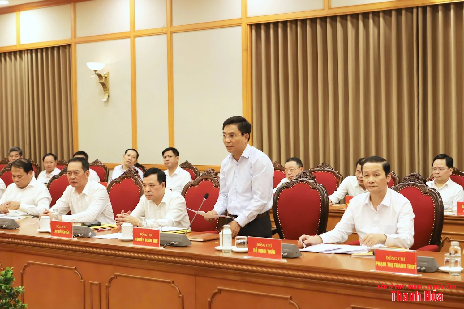 Thủ tướng Chính phủ Phạm Minh Chính chủ trì duyệt Đại hội đại biểu Đảng bộ tỉnh Thanh Hóa lần thứ XX, nhiệm kỳ 2025-2030