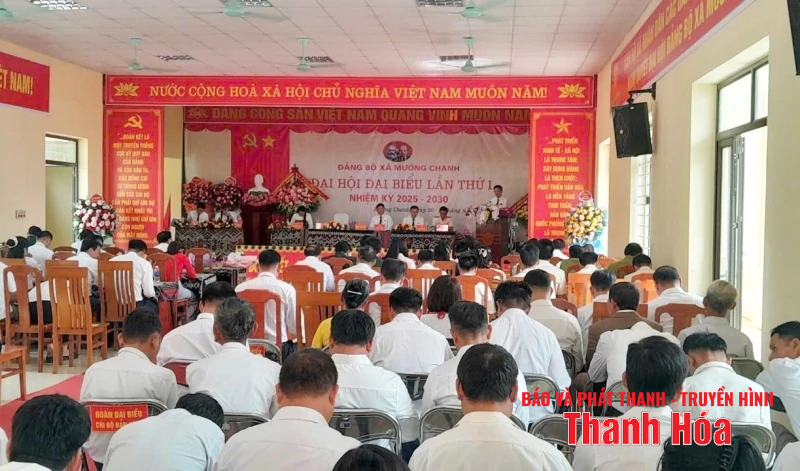 Đại hội Đại biểu Đảng bộ xã Mường Chanh lần thứ I, nhiệm kỳ 2025-2030