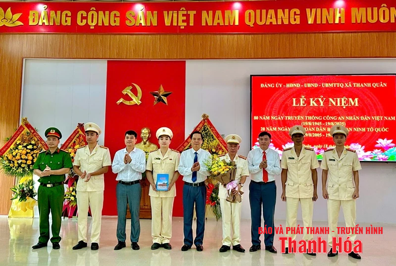 Xã Thanh Quân kỷ niệm 80 năm Ngày truyền thống CAND Việt Nam và 20 năm “Ngày hội toàn dân bảo vệ ANTQ”