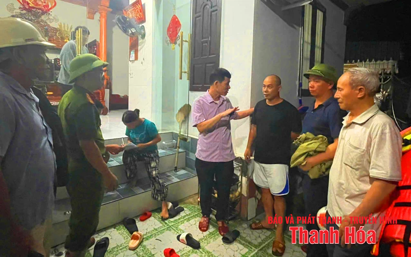 Công an tỉnh Thanh Hóa quyết liệt triển khai các biện pháp ứng phó với bão số 5