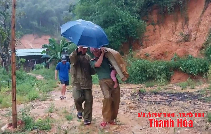 [Cập nhật] - Ngập lụt, chia cắt cục bộ; bước đầu ghi nhận nhiều thiệt hại về nhà cửa, hoa màu