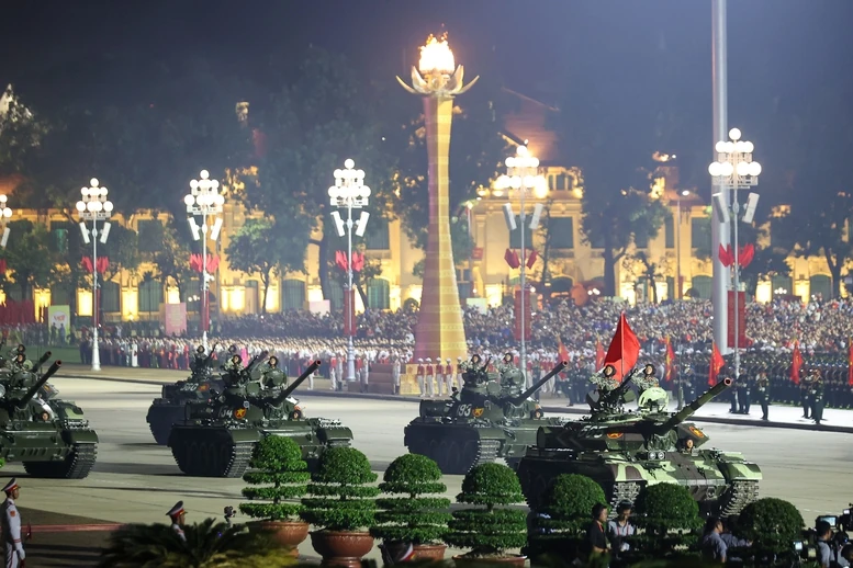 Diễu binh, diễu hành A80: Thể hiện khí thế hào hùng, sức mạnh của lực lượng vũ trang nhân dân