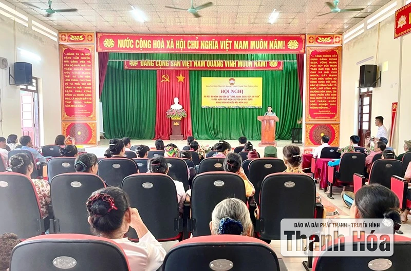 Ra mắt mô hình khu dân cư “Sáng, xanh, sạch, đẹp, an toàn”