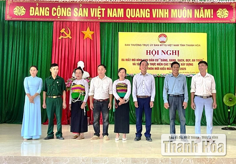 Ra mắt mô hình khu dân cư “Sáng, xanh, sạch, đẹp, an toàn”