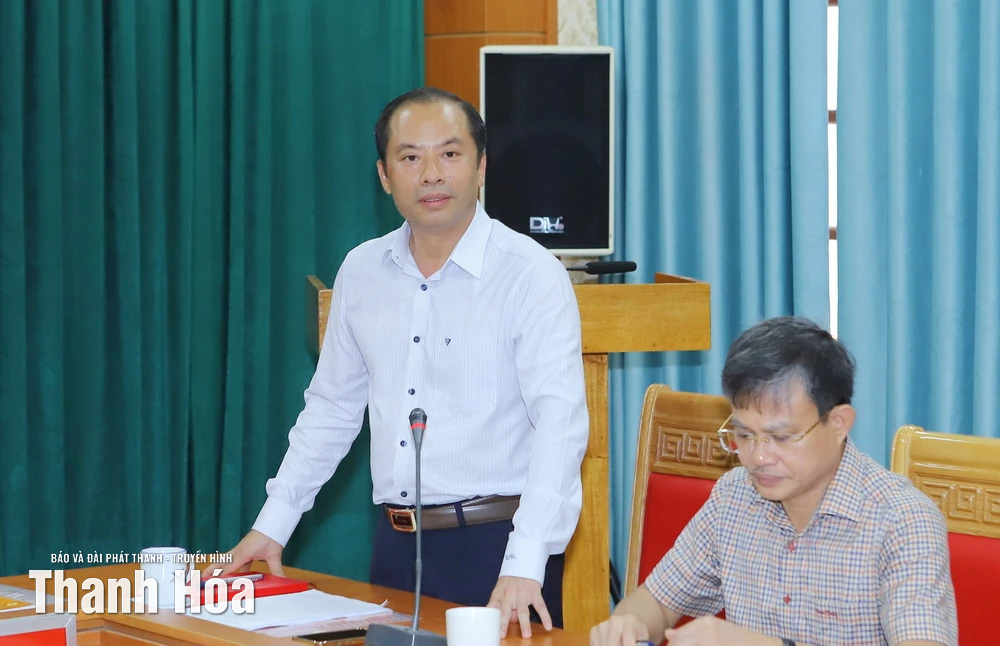 Bí thư Tỉnh ủy Nguyễn Doãn Anh thăm và làm việc với Trường Chính trị Thanh Hóa