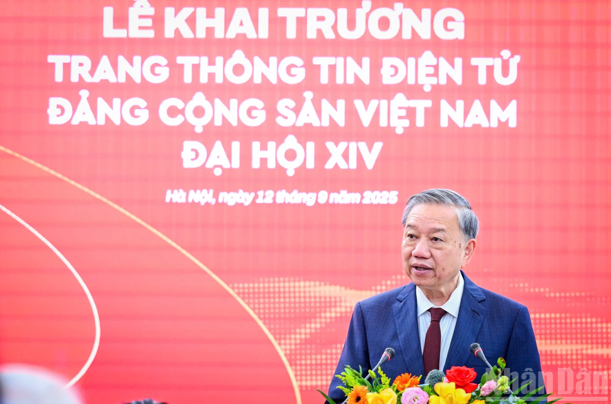 Tổng Bí thư Tô Lâm dự lễ ra mắt Trang thông tin điện tử “Đảng Cộng sản Việt Nam - Đại hội XIV”