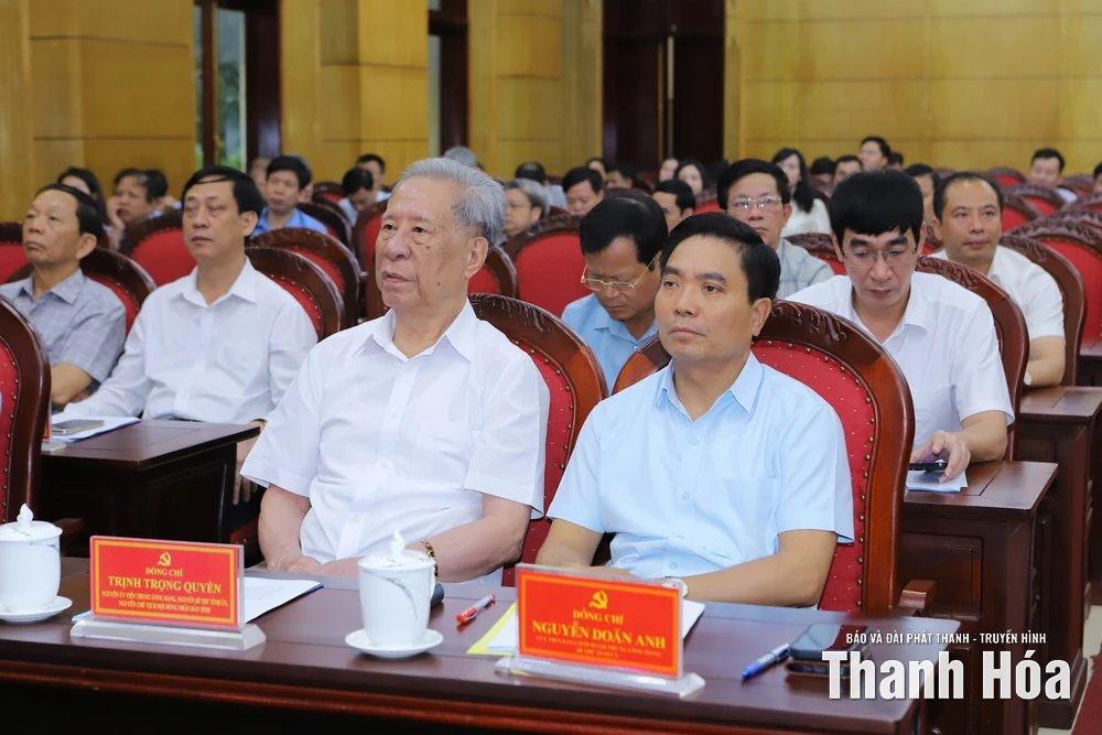 [Cập nhật] Thanh Hóa: Gần 45 nghìn cán bộ, đảng viên tham gia hội nghị quán triệt, triển khai thực hiện Nghị quyết số 59, 70, 71, 72