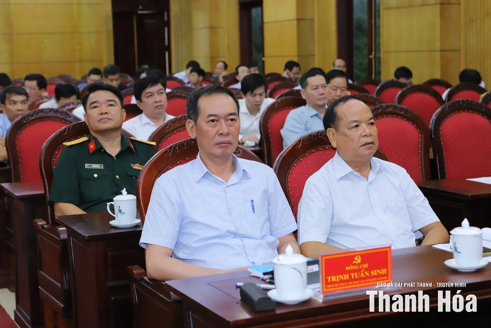 [Cập nhật] Thanh Hóa: Gần 45 nghìn cán bộ, đảng viên tham gia hội nghị quán triệt, triển khai thực hiện Nghị quyết số 59, 70, 71, 72