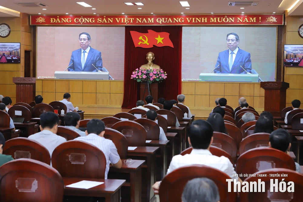 [Cập nhật] Thanh Hóa: Gần 45 nghìn cán bộ, đảng viên tham gia hội nghị quán triệt, triển khai thực hiện Nghị quyết số 59, 70, 71, 72