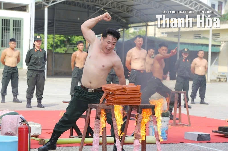 “Chất thép” của lực lượng Cảnh sát cơ động Thanh Hóa