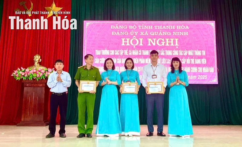 Xã Quảng Ninh quán triệt, triển khai Nghị quyết Đại hội Đại biểu Đảng bộ xã