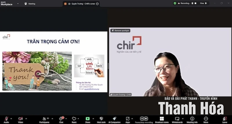 Đào tạo “Tăng cường năng lực lãnh đạo, quản lý cho đội ngũ điều dưỡng, hộ sinh, kỹ thuật viên trưởng”