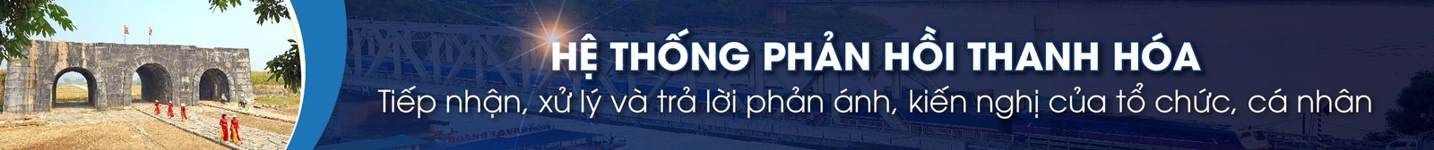 HỆ THỐNG PHẢN HỒI THANH HÓA