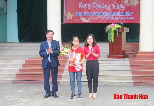 Tĩnh Gia: Chung kết Hội thi Rung chuông vàng “Tìm hiểu 990 Năm Danh xưng Thanh Hóa”