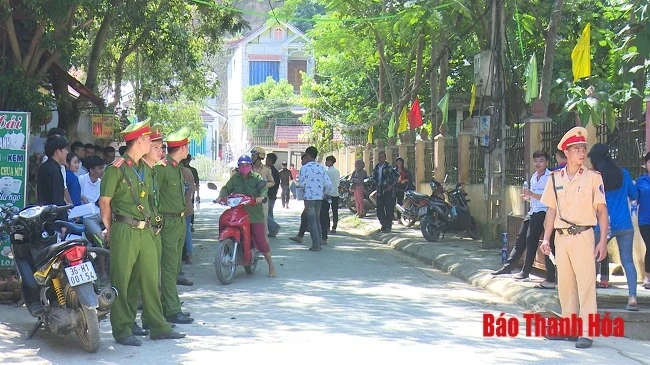 Lực lượng Công an tỉnh nỗ lực đảm bảo an toàn cho kỳ thi THPT quốc gia 201 9