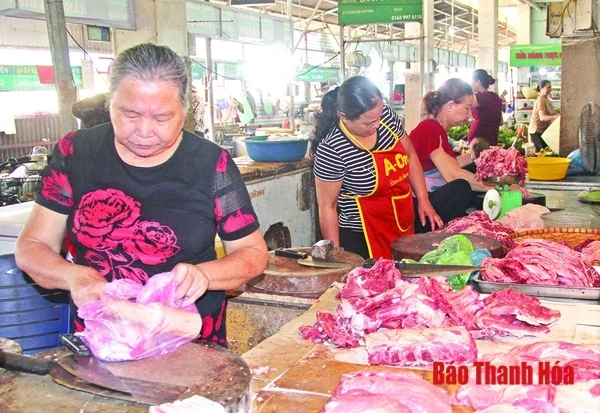 Ghi nhận tại các chợ kinh doanh thực phẩm đạt tiêu chuẩn