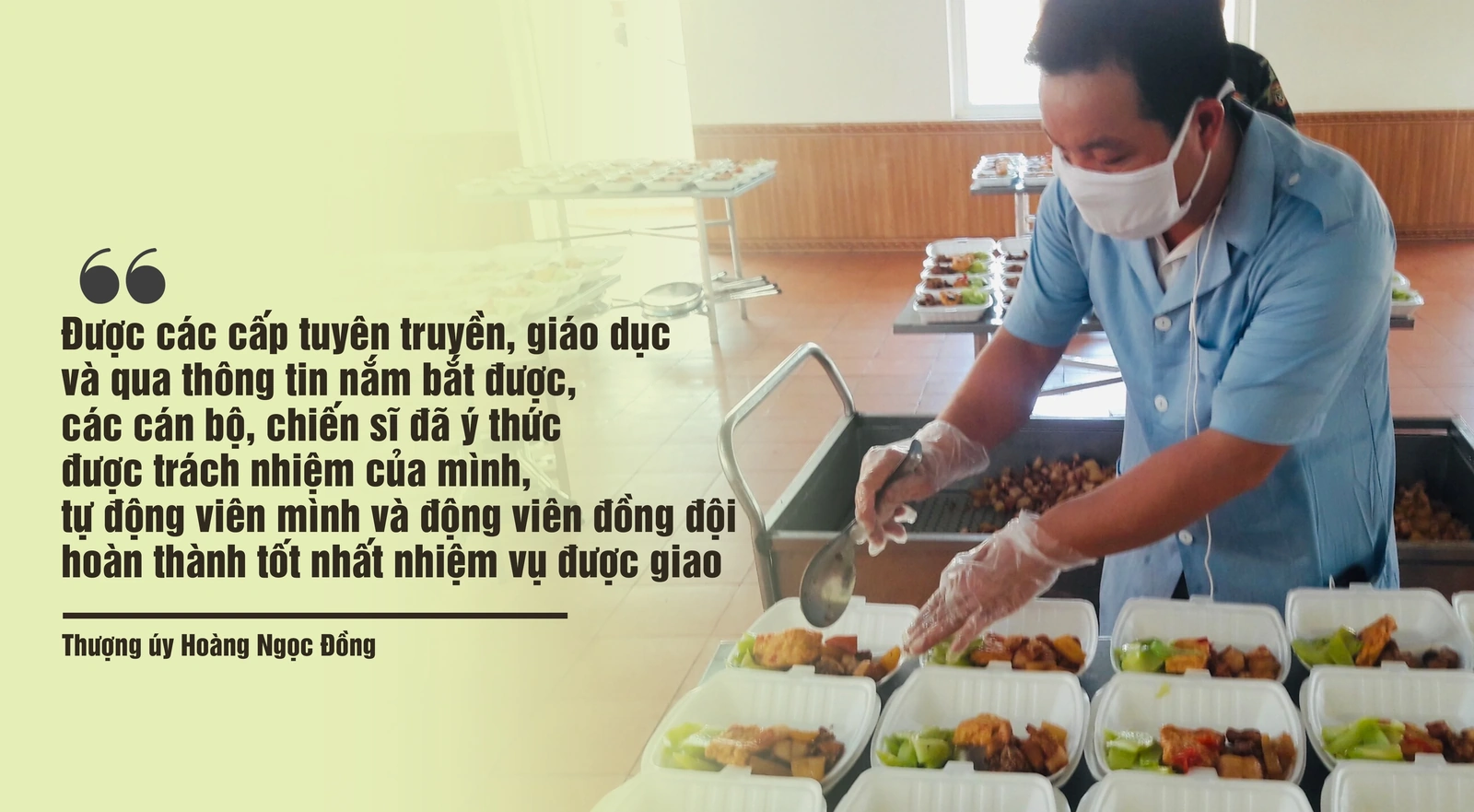 [E-Magazine] - Chuyện về những “anh nuôi” trong các khu cách ly tập trung
