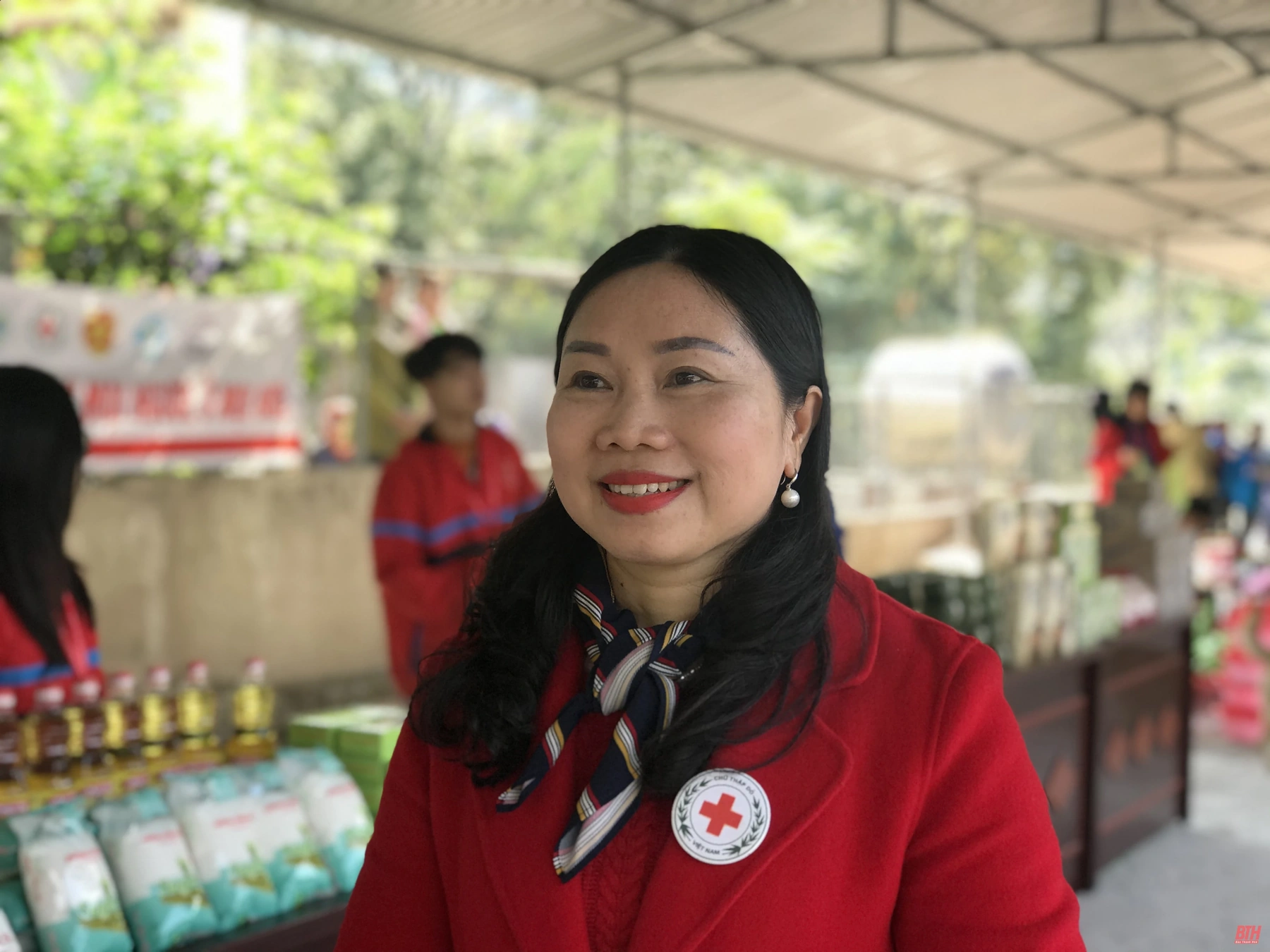 Ấm áp “Chợ nhân đạo” tại vùng biên Quang Chiểu
