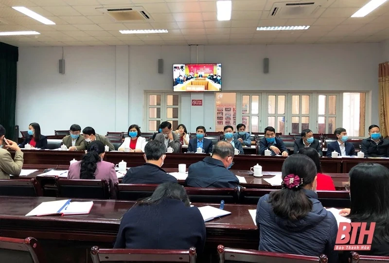 Hội nghị trực tuyến toàn quốc triển khai công tác mặt trận năm 2021