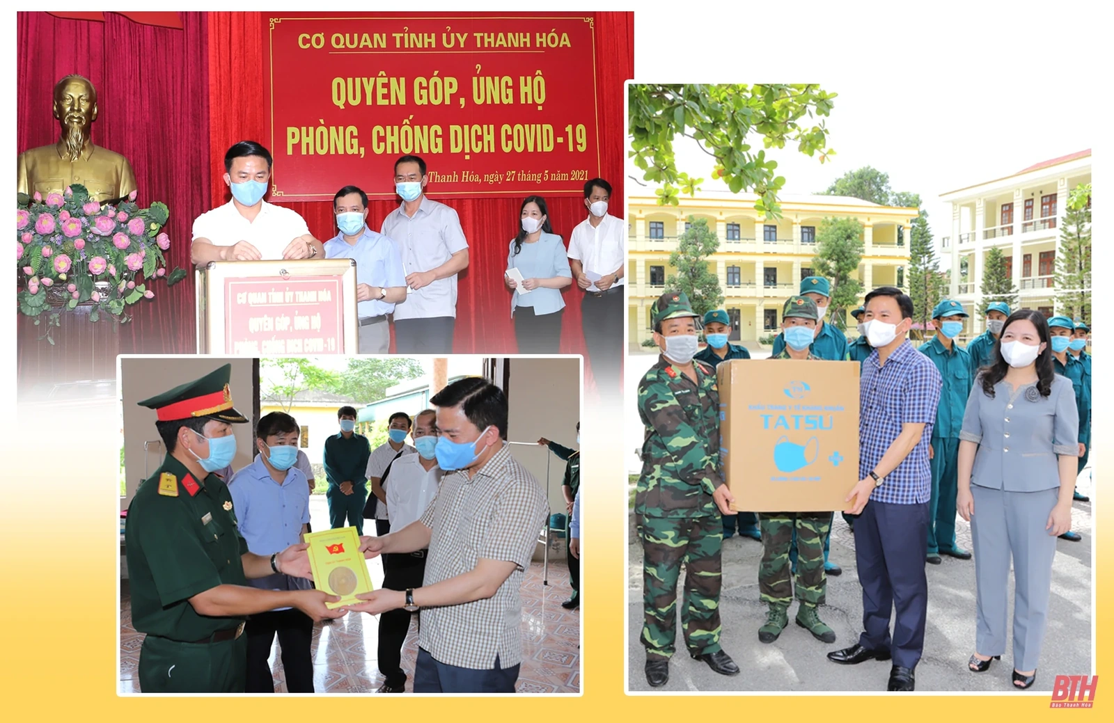 Đồng tâm, đồng lòng, đồng sức vượt qua khó khăn, quyết tâm chiến thắng đại dịch COVID-19