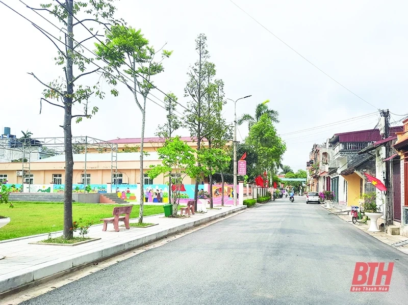 Chỉnh trang cảnh quan, vệ sinh môi trường để giữ vững, nâng cao chất lượng tiêu chí huyện nông thôn mới