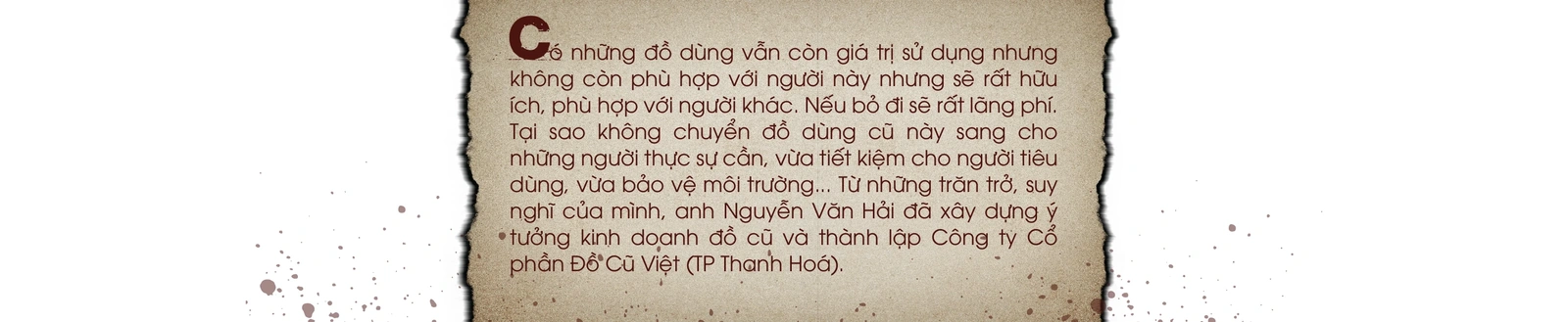[E-Magazine] - Anh Hải “Đồ cũ”
