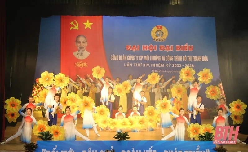 Đại hội đại biểu Công đoàn Công ty CP Môi trường và Công trình đô thị Thanh Hóa