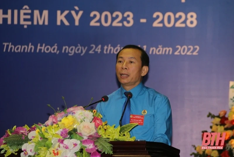 Đại hội đại biểu Công đoàn Công ty CP Môi trường và Công trình đô thị Thanh Hóa