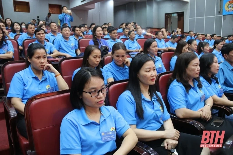 Đại hội đại biểu Công đoàn Công ty CP Môi trường và Công trình đô thị Thanh Hóa