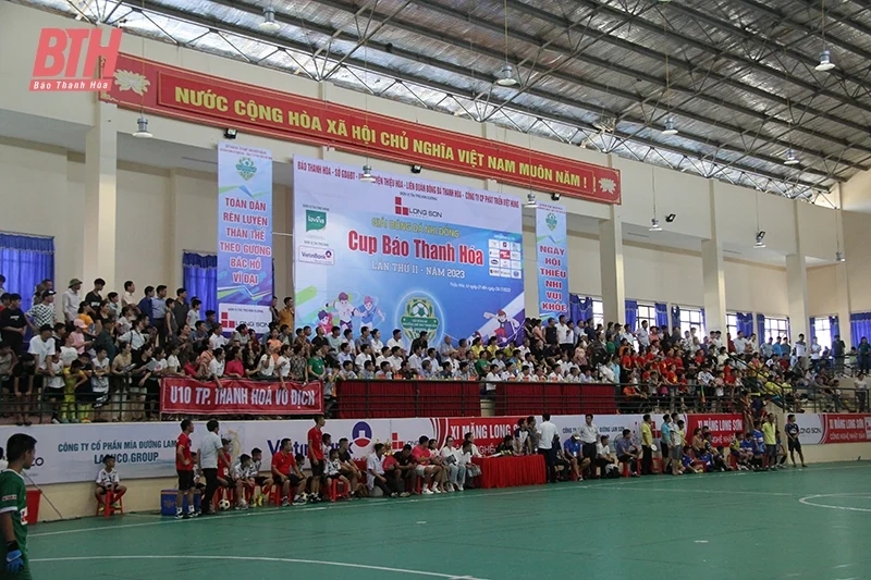 U8 Thạch Thành và U10 TP Thanh Hóa vô địch Giải Bóng đá Nhi đồng Cúp Báo Thanh Hóa lần thứ II - năm 2023