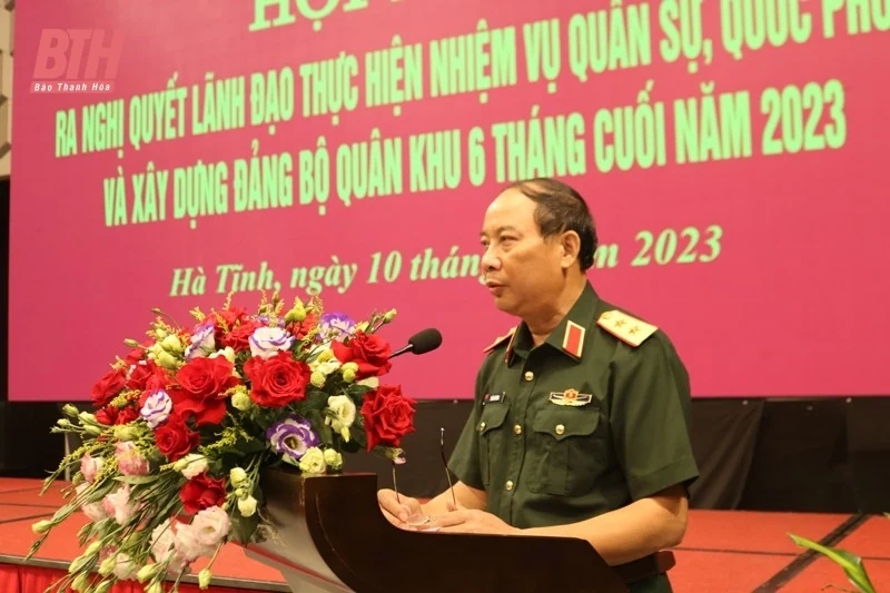 Đảng ủy Quân khu 4 tập trung lãnh đạo thực hiện thắng lợi nhiệm vụ 6 tháng cuối năm 2023