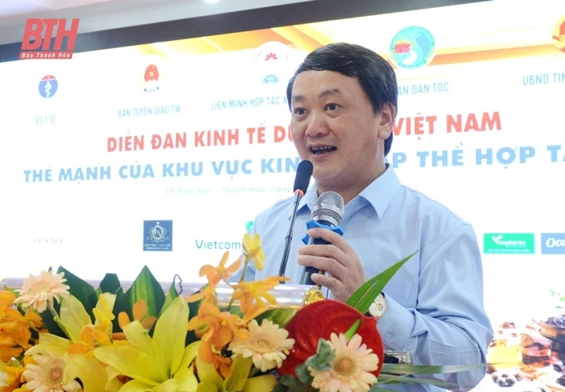 Diễn đàn Kinh tế dược liệu Việt Nam - thế mạnh của khu vực kinh tế tập thể, hợp tác xã