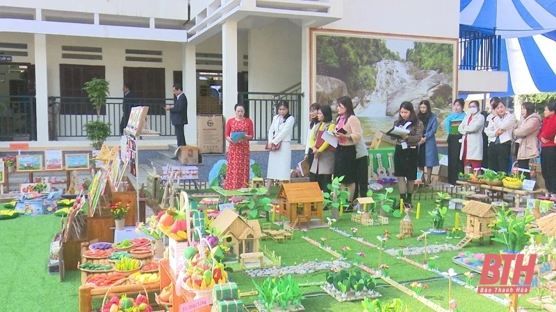 Lang Chánh: Sôi nổi ngày hội STEM và Cuộc thi khoa học, kỹ thuật cấp huyện năm học 2023-2024