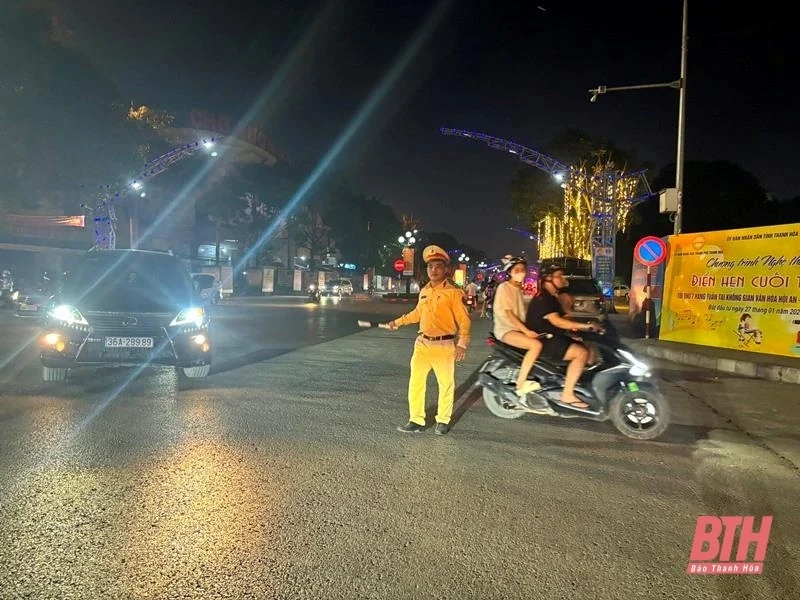 Đảm bảo an ninh trật tự, ATGT tại các điểm du lịch, khu vui chơi giải trí