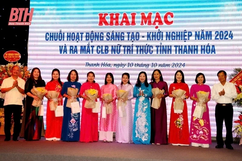 Ra mắt Câu lạc bộ Nữ trí thức tỉnh Thanh Hóa