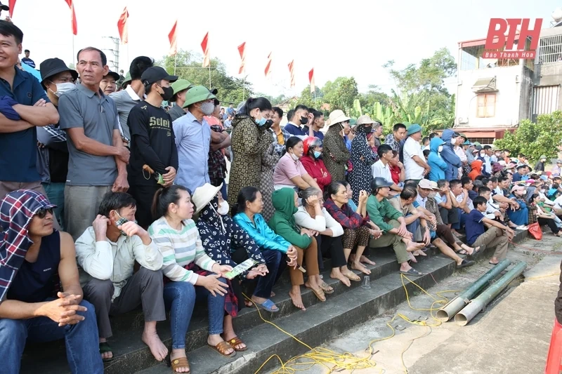 Thạch Thành: Hấp dẫn Giải bóng chuyền Ngọc Trạo năm 2024