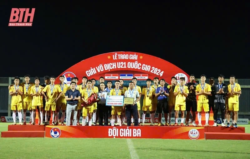 Bóng đá trẻ Thanh Hóa một năm thành công vượt bậc