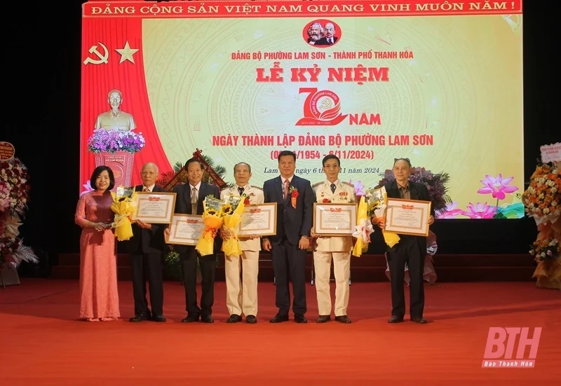 Kỷ niệm 70 năm thành lập Đảng bộ phường Lam Sơn
