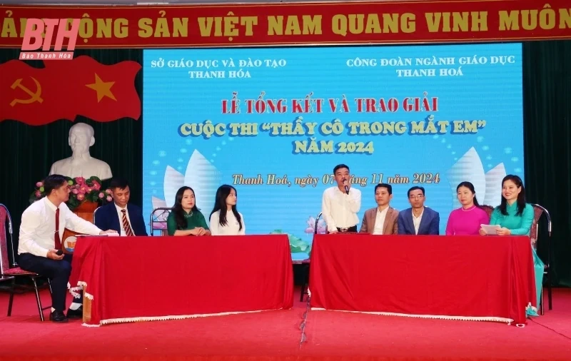76 tác phẩm đoạt giải Cuộc thi “Thầy cô trong mắt em” năm 2024
