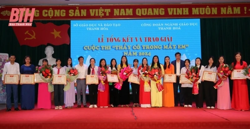 76 tác phẩm đoạt giải Cuộc thi “Thầy cô trong mắt em” năm 2024