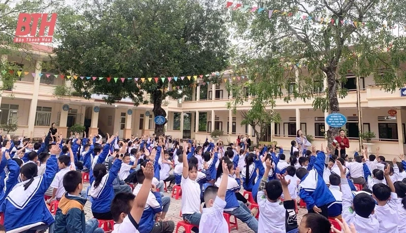 Tuổi trẻ Quảng Xương hưởng ứng Ngày Pháp luật Việt Nam