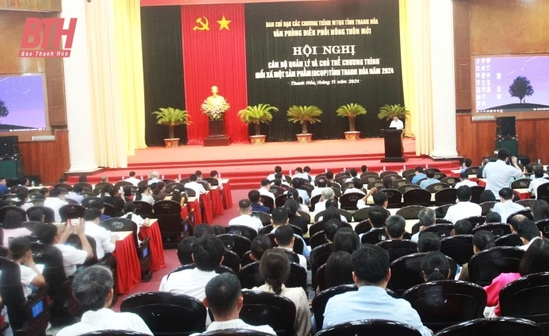 Tập huấn cho cán bộ quản lý và chủ thể OCOP năm 2024