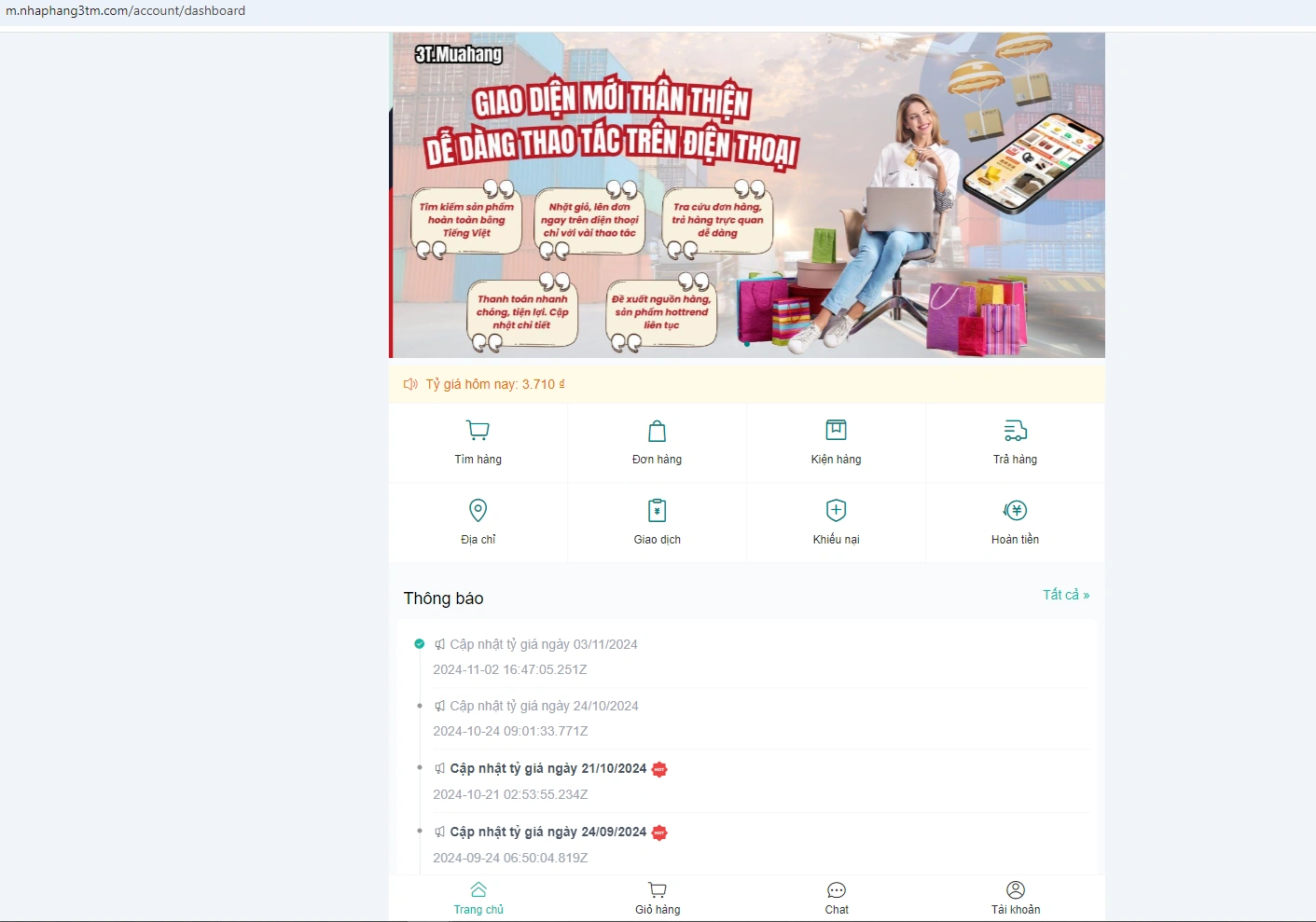 Nhập hàng Trung Quốc đơn giản như Shopee, free 100% dịch vụ tại App này