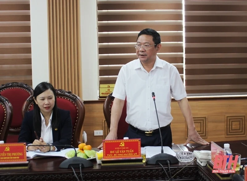 Cụm thi đua số 2 giao ban công tác dân vận và MTTQ năm 2024