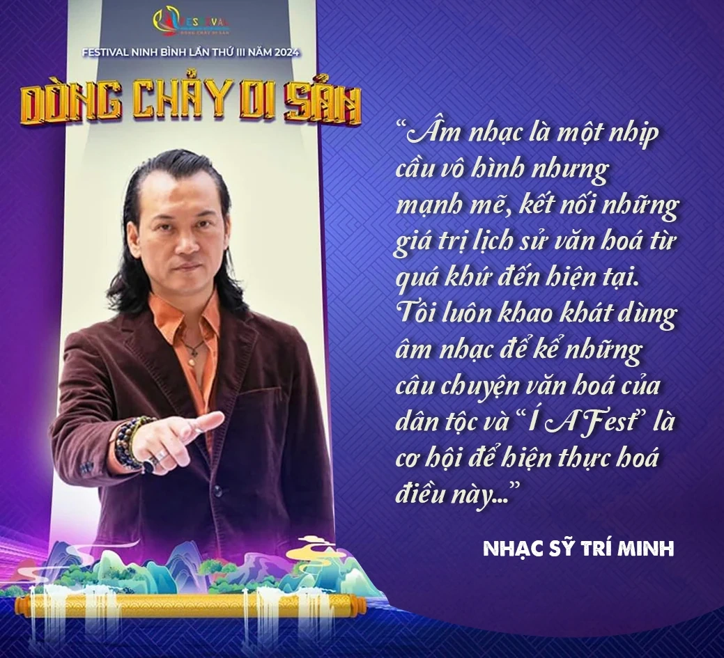 Festival Ninh Bình 2024 - Dòng chảy di sản: Hành trình trải nghiệm hấp dẫn, độc đáo 
