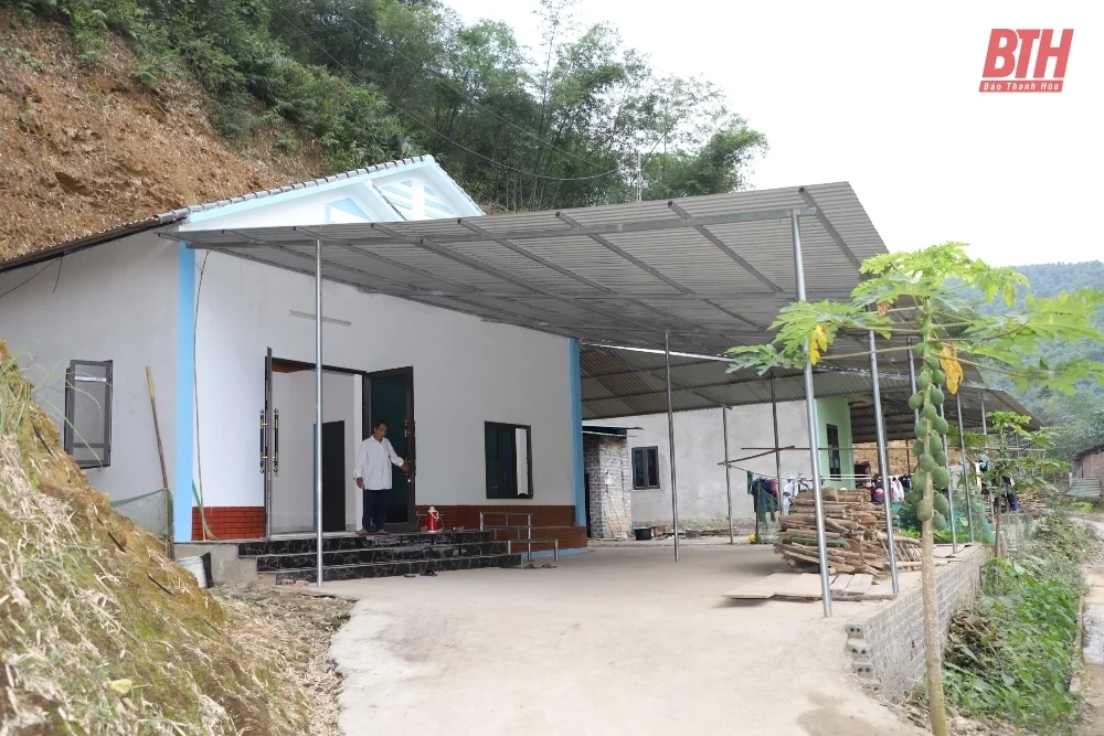 Bố trí, sắp xếp ổn định dân cư khu vực nguy cơ cao thiên tai: Cách làm hay của huyện Quan Hóa 