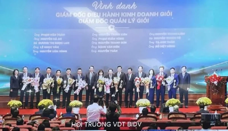 BIDV Thanh Hóa là đơn vị kinh doanh xuất sắc đứng đầu cụm Bắc Trung Bộ năm 2024