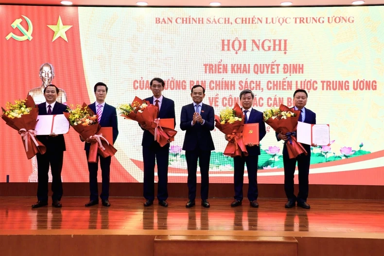 Công bố cơ cấu, chức năng nhiệm vụ các vụ, đơn vị trực thuộc Ban Chính sách, chiến lược Trung ương