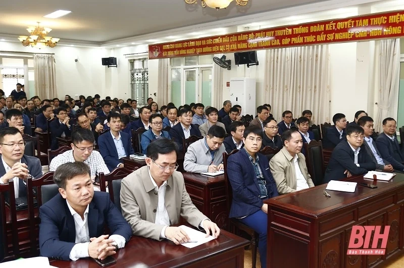 Ngành Nông nghiệp và Môi trường Thanh Hóa quyết tâm thực hiện hiệu quả chức năng, nhiệm vụ được giao